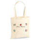 Personalised teacher school stationery custom name Tote Bag