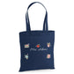 Personalised teacher school stationery custom name Tote Bag