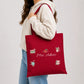 Personalised teacher school stationery custom name Tote Bag