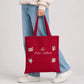 Personalised teacher school stationery custom name Tote Bag