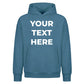 Personalised text fonts and custom layout Oversized Hoodie