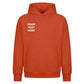 Personalised text fonts and custom layout Oversized Hoodie