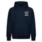 Personalised text fonts and custom layout Oversized Hoodie