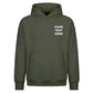 Personalised text fonts and custom layout Oversized Hoodie