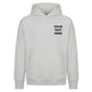 Personalised text fonts and custom layout Oversized Hoodie