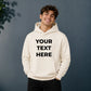 Personalised text fonts and custom layout Oversized Hoodie