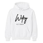 Personalised Wedding Date Script Pullover Bride Unisex Hoodie