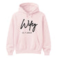 Personalised Wedding Date Script Pullover Bride Unisex Hoodie