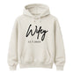 Personalised Wedding Date Script Pullover Bride Unisex Hoodie