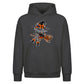 Personalised witch broom name Halloween Oversized Hoodie