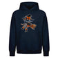 Personalised witch broom name Halloween Oversized Hoodie