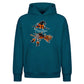 Personalised witch broom name Halloween Oversized Hoodie