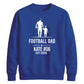 Personalized Family Football Soccer Dad unisex sweatshirt New FiFa Mockup Dad
