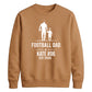 Personalized Family Football Soccer Dad unisex sweatshirt New FiFa Mockup Dad