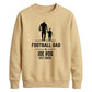 Personalized Family Football Soccer Dad unisex sweatshirt New FiFa Mockup Dad