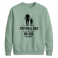 Personalized Family Football Soccer Dad unisex sweatshirt New FiFa Mockup Dad