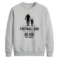 Personalized Family Football Soccer Dad unisex sweatshirt New FiFa Mockup Dad