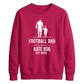 Personalized Family Football Soccer Dad unisex sweatshirt New FiFa Mockup Dad