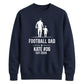 Personalized Family Football Soccer Dad unisex sweatshirt New FiFa Mockup Dad