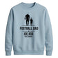 Personalized Family Football Soccer Dad unisex sweatshirt New FiFa Mockup Dad