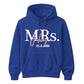 Personalized Mrs Marriage Date Print Bride Unisex Hoodie