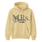 Personalized Mrs Marriage Date Print Bride Unisex Hoodie