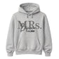 Personalized Mrs Marriage Date Print Bride Unisex Hoodie