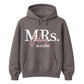Personalized Mrs Marriage Date Print Bride Unisex Hoodie