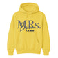 Personalized Mrs Marriage Date Print Bride Unisex Hoodie