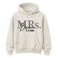 Personalized Mrs Marriage Date Print Bride Unisex Hoodie