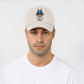 Labubu Cap, Cute Cartoon Character Baseball Hat for Men & Women, 5 Panel 100% Cotton Twill Cap M8408