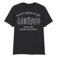 Plant Seeds Of Joy Wildflower Quote Graphic Unisex T-Shirt