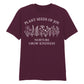 Plant Seeds Of Joy Wildflower Quote Graphic Unisex T-Shirt