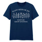 Plant Seeds Of Joy Wildflower Quote Graphic Unisex T-Shirt