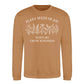 Plant Seeds Of Joy Wildflower Quote Unisex Sweatshirt