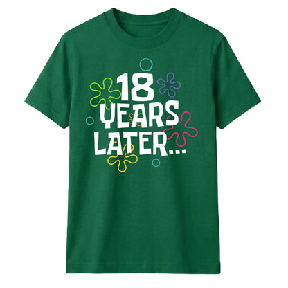 Playful 18 Years Later Flower 18 Birthday Unisex T-Shirt