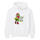 Playful cheeky backside quote graphic Christmas Unisex Hoodie