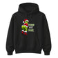 Playful cheeky backside quote graphic Christmas Unisex Hoodie