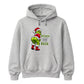Playful cheeky backside quote graphic Christmas Unisex Hoodie