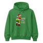 Playful cheeky backside quote graphic Christmas Unisex Hoodie