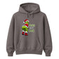 Playful cheeky backside quote graphic Christmas Unisex Hoodie