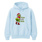 Playful cheeky backside quote graphic Christmas Unisex Hoodie