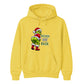 Playful cheeky backside quote graphic Christmas Unisex Hoodie