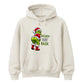 Playful cheeky backside quote graphic Christmas Unisex Hoodie
