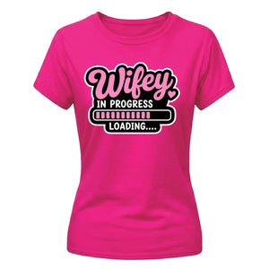 Playful Countdown Wedding Slogan Bride Ladies T-Shirt