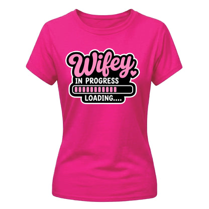 Playful Countdown Wedding Slogan Bride Ladies T-Shirt