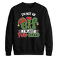 Playful Fun Sized Elf Slogan Christmas Unisex Sweatshirt