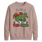 Playful Fun Sized Elf Slogan Christmas Unisex Sweatshirt