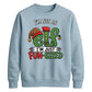 Playful Fun Sized Elf Slogan Christmas Unisex Sweatshirt