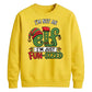 Playful Fun Sized Elf Slogan Christmas Unisex Sweatshirt